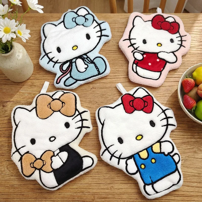 Детское полотенце Hello Kitty: милое мультяшное полотенце для мытья рук, двойное, с мягкой подкладкой, из кораллового флиса, подвесное
Детское полотенце Hello Kitty: милое мультяшное полотенце для мытья рук, двойное, с мягкой подкладкой, из кораллового флиса, подвесное