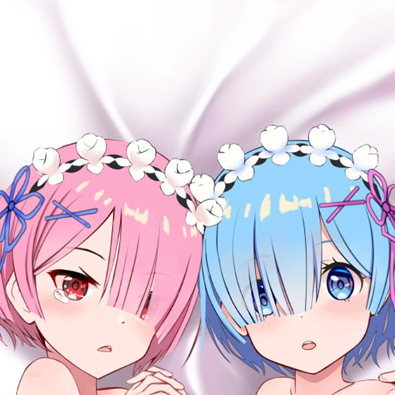 Dakimakura Anime Pillow Case Rem and Ram Double-sided Print Of Life-size Body Pillowcase Gifts
Dakimakura Anime Pillow Case Rem and Ram Double-sided Print Of Life-size Body Pillowcase Gifts