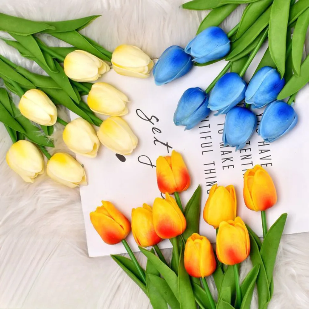 5/10Pcs Tulip Flowers Artificial Tulip Bouquet PE Foam Fake Flower for Wedding Ceremony Decor Home Garden Bouquet Decoration
5/10Pcs Tulip Flowers Artificial Tulip Bouquet PE Foam Fake Flower for Wedding Ceremony Decor Home Garden Bouquet Decoration