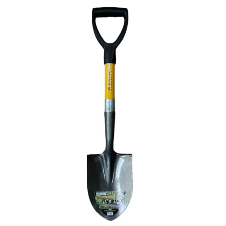 Mini Transfer Shovel 27" Fiberglass Handle, 50Mn Steel Blade, D-Grip Compact Spade for Car Emergency, Camping, Garden and Sand
Mini Transfer Shovel 27" Fiberglass Handle, 50Mn Steel Blade, D-Grip Compact Spade for Car Emergency, Camping, Garden and Sand