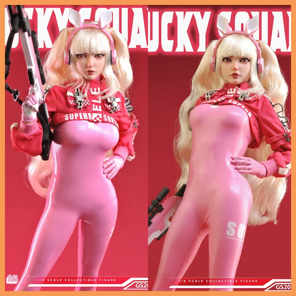 Glass Stone GS202401 1/6 Scale Classic Movie Character Lucky Squad Blonde Girl Full Set for 12inch Action Figure Model Toys
Glass Stone GS202401 1/6 Scale Classic Movie Character Lucky Squad Blonde Girl Full Set for 12inch Action Figure Model Toys