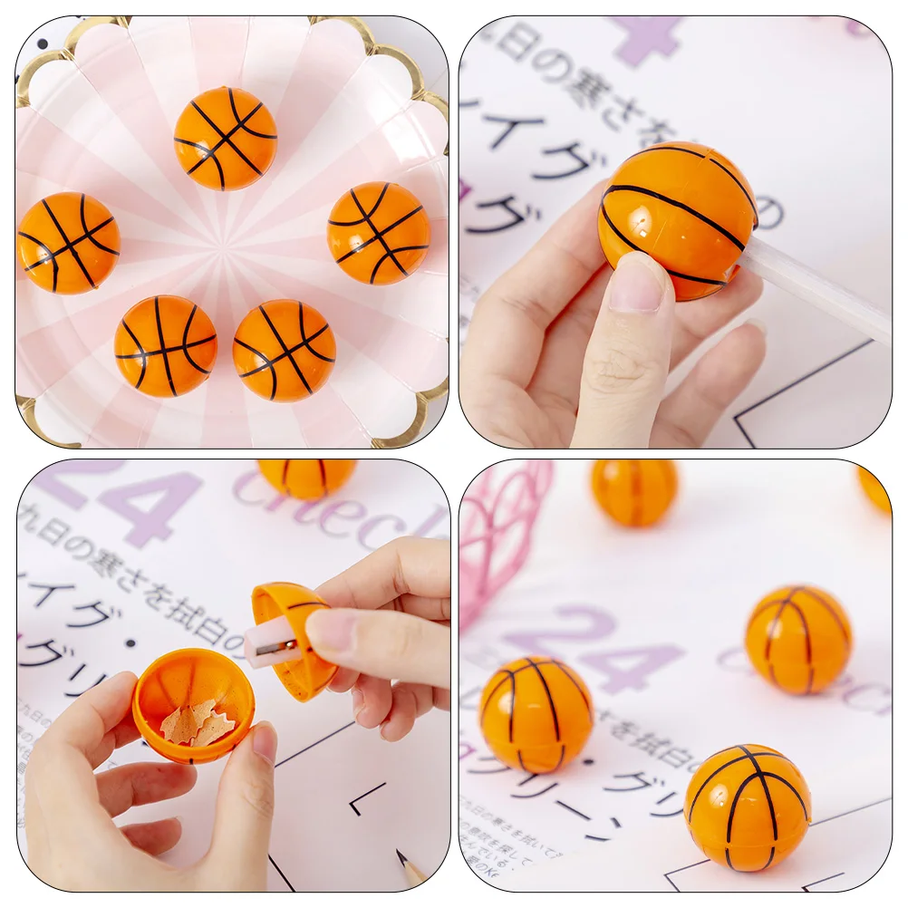 16pcs Basketball Pencil Sharpener Student Stationery Orange Small Universal Sharpening Tool Creative Long Term Safe Kids
16pcs Basketball Pencil Sharpener Student Stationery Orange Small Universal Sharpening Tool Creative Long Term Safe Kids