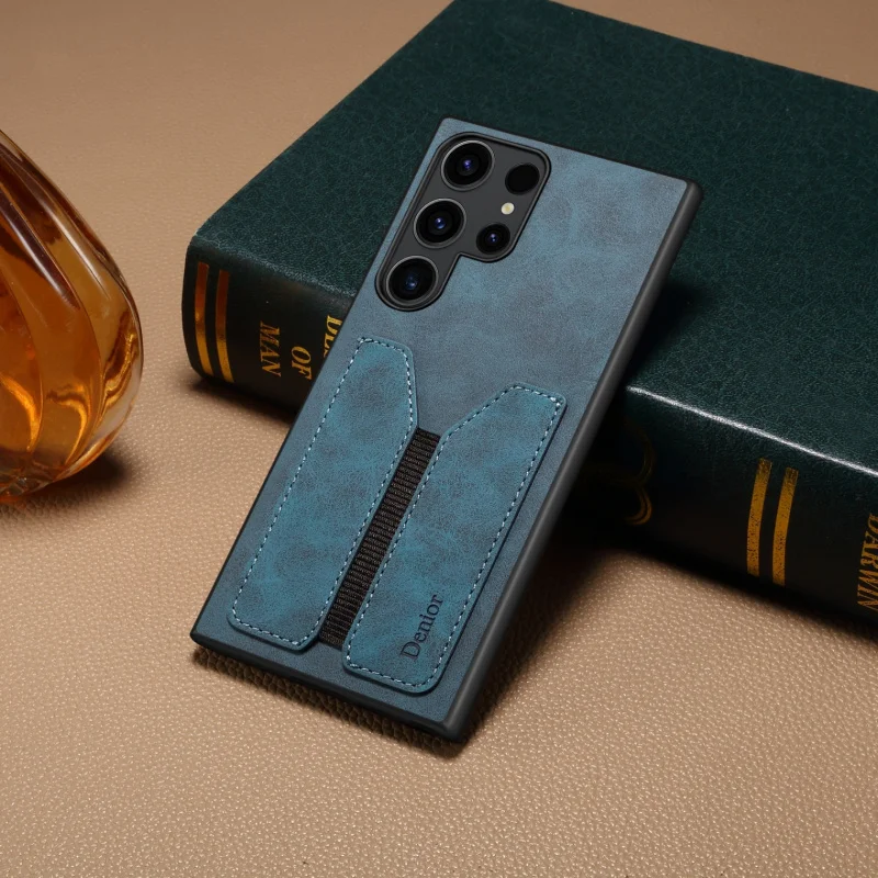PURetro faux leather back cover case suitable for SamsungS24 UltraPhone case with card slotA05Elastic business case, shockproof
PURetro faux leather back cover case suitable for SamsungS24 UltraPhone case with card slotA05Elastic business case, shockproof