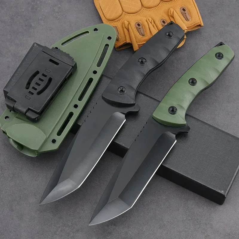 High-Hardness Outdoor Survival Knife, Self-Defense Knife, Tactical Knife, K-Sheath Wild Fishing Multi-Functional Knife, Straight
High-Hardness Outdoor Survival Knife, Self-Defense Knife, Tactical Knife, K-Sheath Wild Fishing Multi-Functional Knife, Straight