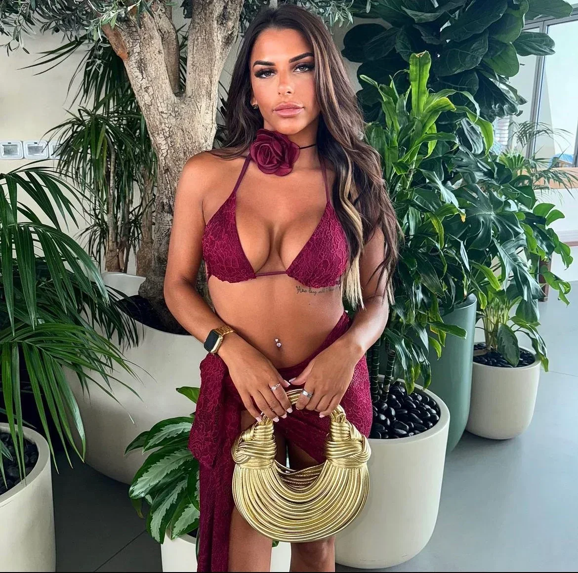 3Packs Lace Bikini Set With Beach Skirt Flower Women Sexy Swimsuit Red Swimwear Female Crochet Dress Bathingsuit Sarongs Biquini
3Packs Lace Bikini Set With Beach Skirt Flower Women Sexy Swimsuit Red Swimwear Female Crochet Dress Bathingsuit Sarongs Biquini