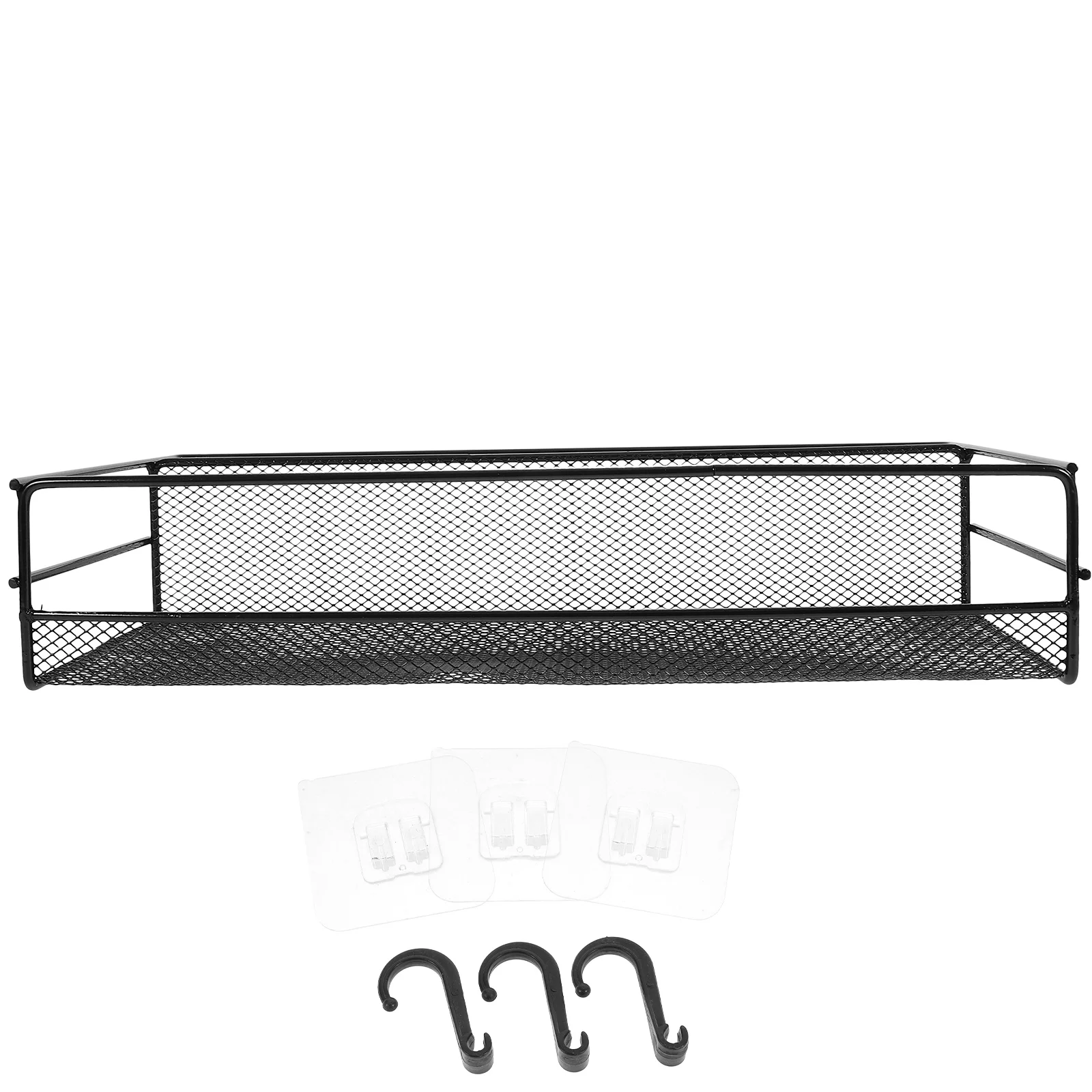 Iron Mesh Kitchen Wall Nail-free Storage Rack Metal Baskets Hanging Wire Bins Mount Organizer
Iron Mesh Kitchen Wall Nail-free Storage Rack Metal Baskets Hanging Wire Bins Mount Organizer