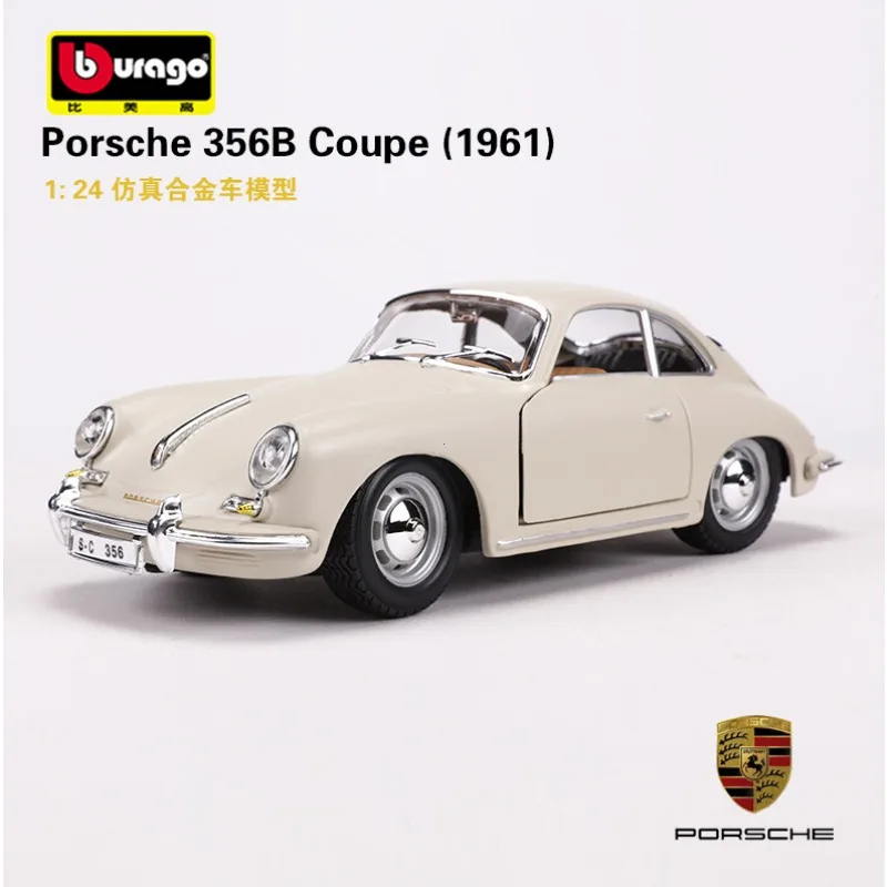 Bburago 1/24 Scale 1961 Porsche 356B Coupe Simulation Alloy Car Model Collectible Display Decoration Gift Toy
Bburago 1/24 Scale 1961 Porsche 356B Coupe Simulation Alloy Car Model Collectible Display Decoration Gift Toy