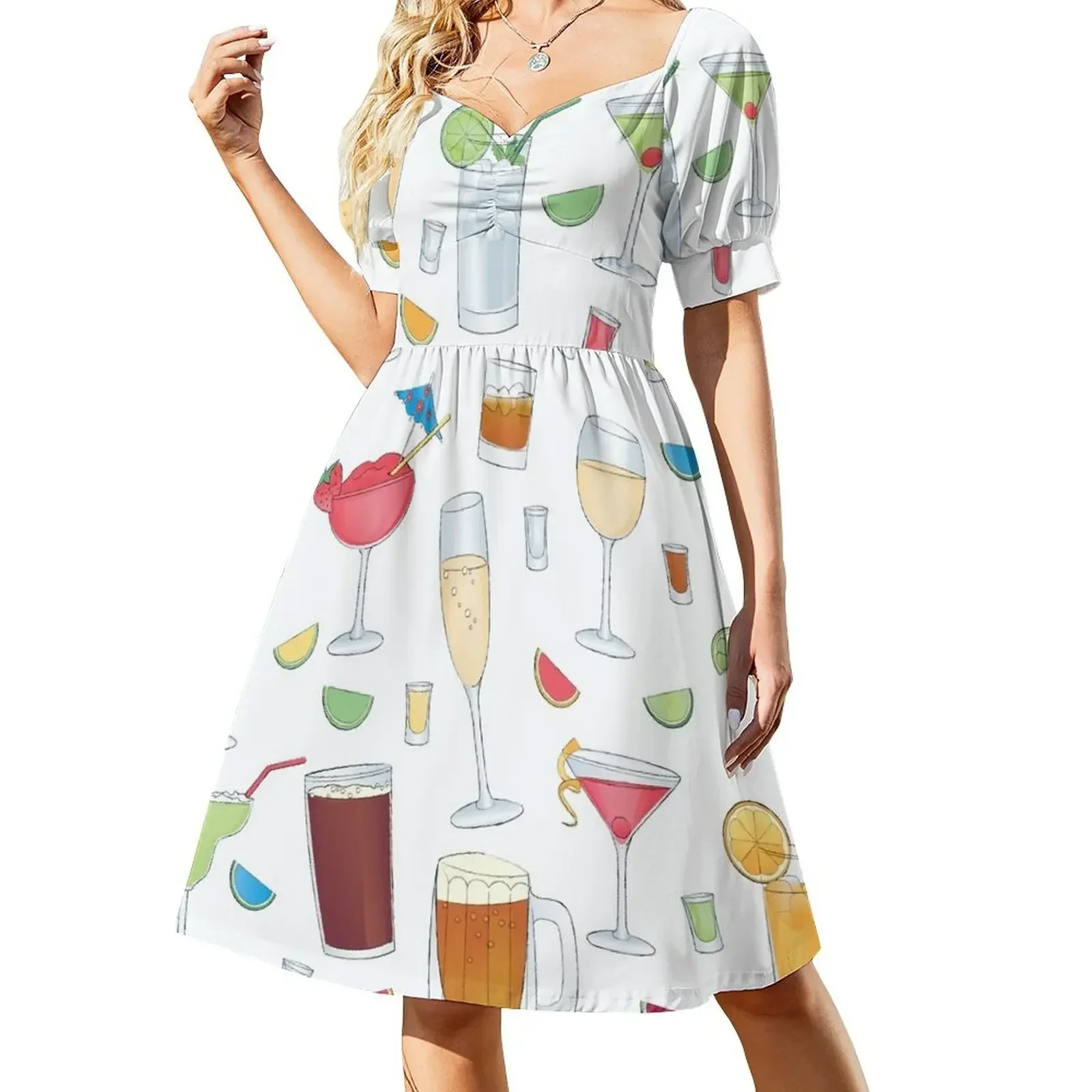 Happy Hour Short-Sleeved Dress Women's long dress long dresses for women Party dresses for women dress dresses
Happy Hour Short-Sleeved Dress Women's long dress long dresses for women Party dresses for women dress dresses