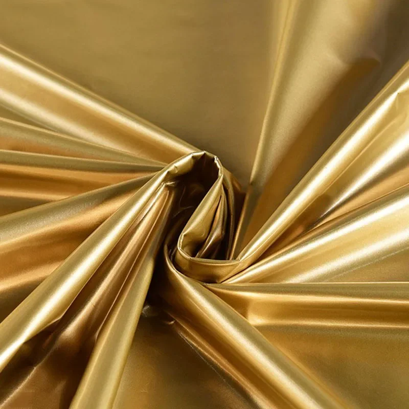 50/100*145cm Colored Glossy PU Leather Fabric Elastic Mirror Cloth for Dress Pants Waterproof Soft Fabrics DIY Sewing Material 
50/100*145cm Colored Glossy PU Leather Fabric Elastic Mirror Cloth for Dress Pants Waterproof Soft Fabrics DIY Sewing Material