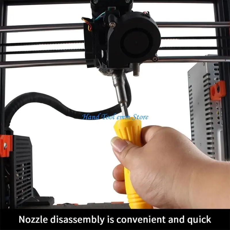 H37F 3D Printer Nozzle Cleaning Needle Cleaner Stainless Steel Nozzle Cleaning Tool for MK3S/Ender3/VORON 3D Printer
H37F 3D Printer Nozzle Cleaning Needle Cleaner Stainless Steel Nozzle Cleaning Tool for MK3S/Ender3/VORON 3D Printer