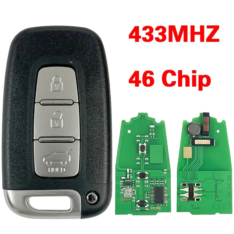 CN051004 Aftermarket 3 Button 433Mhz ID46 Chip With New Uncut Emergency Key Blade 2M150 For Kia K2 K5 New Sportage
CN051004 Aftermarket 3 Button 433Mhz ID46 Chip With New Uncut Emergency Key Blade 2M150 For Kia K2 K5 New Sportage