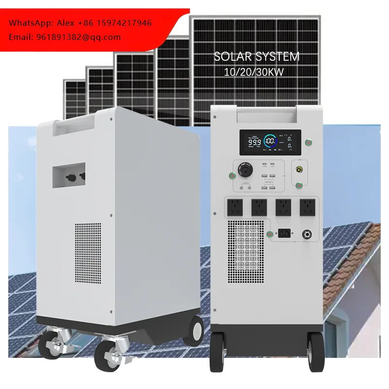 Lusen Home Off-Grid Solar System Monocrystalline Silicon 51.2V 300Ah Lifepo4 Battery Pack 3kW-30kW MPPT Inverter 50/60Hz 10kW
Lusen Home Off-Grid Solar System Monocrystalline Silicon 51.2V 300Ah Lifepo4 Battery Pack 3kW-30kW MPPT Inverter 50/60Hz 10kW