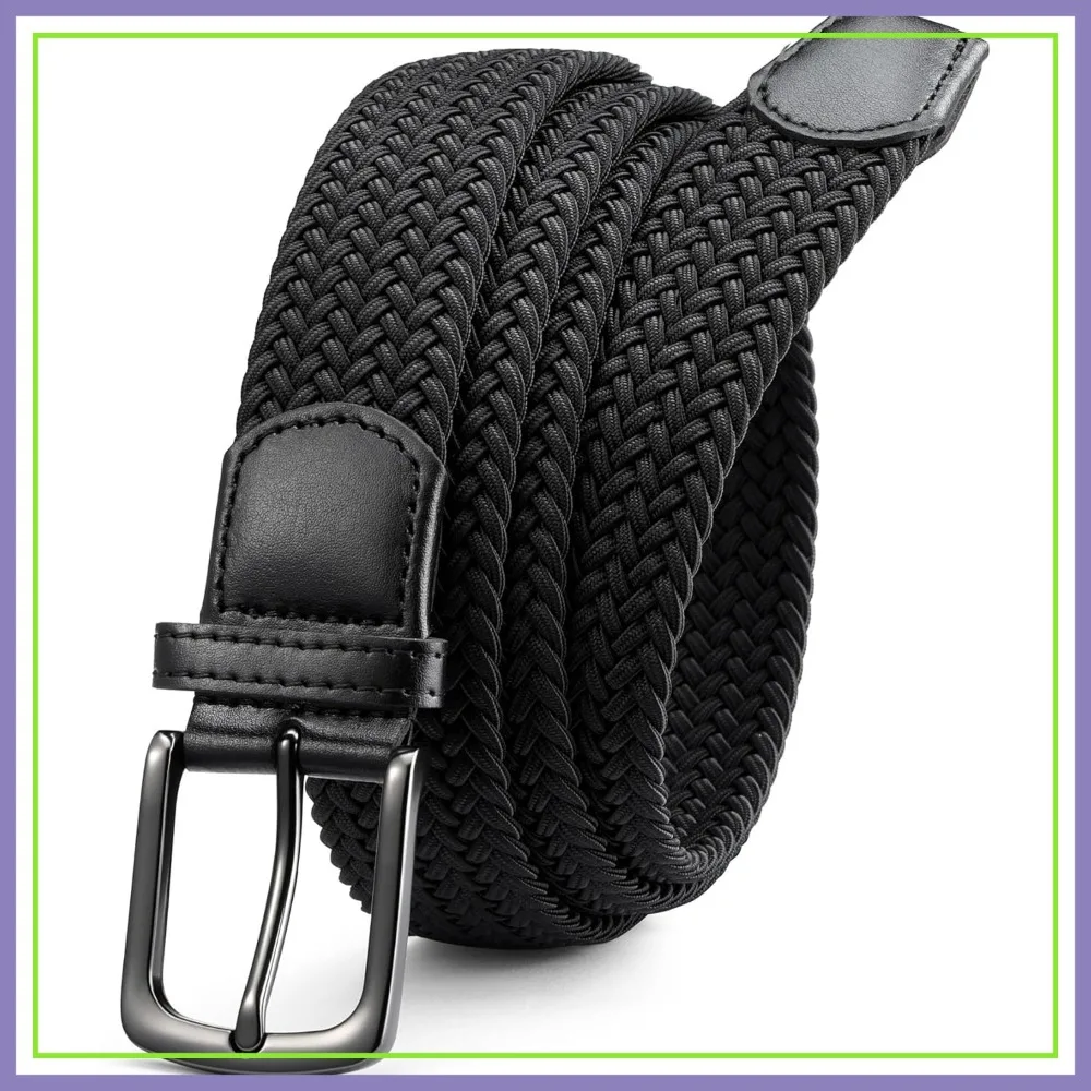 Mens Braided Stretch Golf Belt 1 3/8" - Casual Dress Belt for Jeans Shorts
Mens Braided Stretch Golf Belt 1 3/8" - Casual Dress Belt for Jeans Shorts