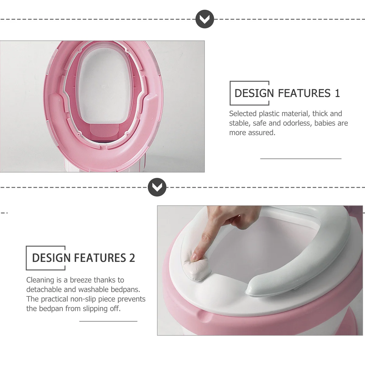 Children Potty Seat Thick Stable Plastic Toddler Training Toilet Portable Kids Potty Seat Anti Splash Detachable Bedpan Easy
Children Potty Seat Thick Stable Plastic Toddler Training Toilet Portable Kids Potty Seat Anti Splash Detachable Bedpan Easy