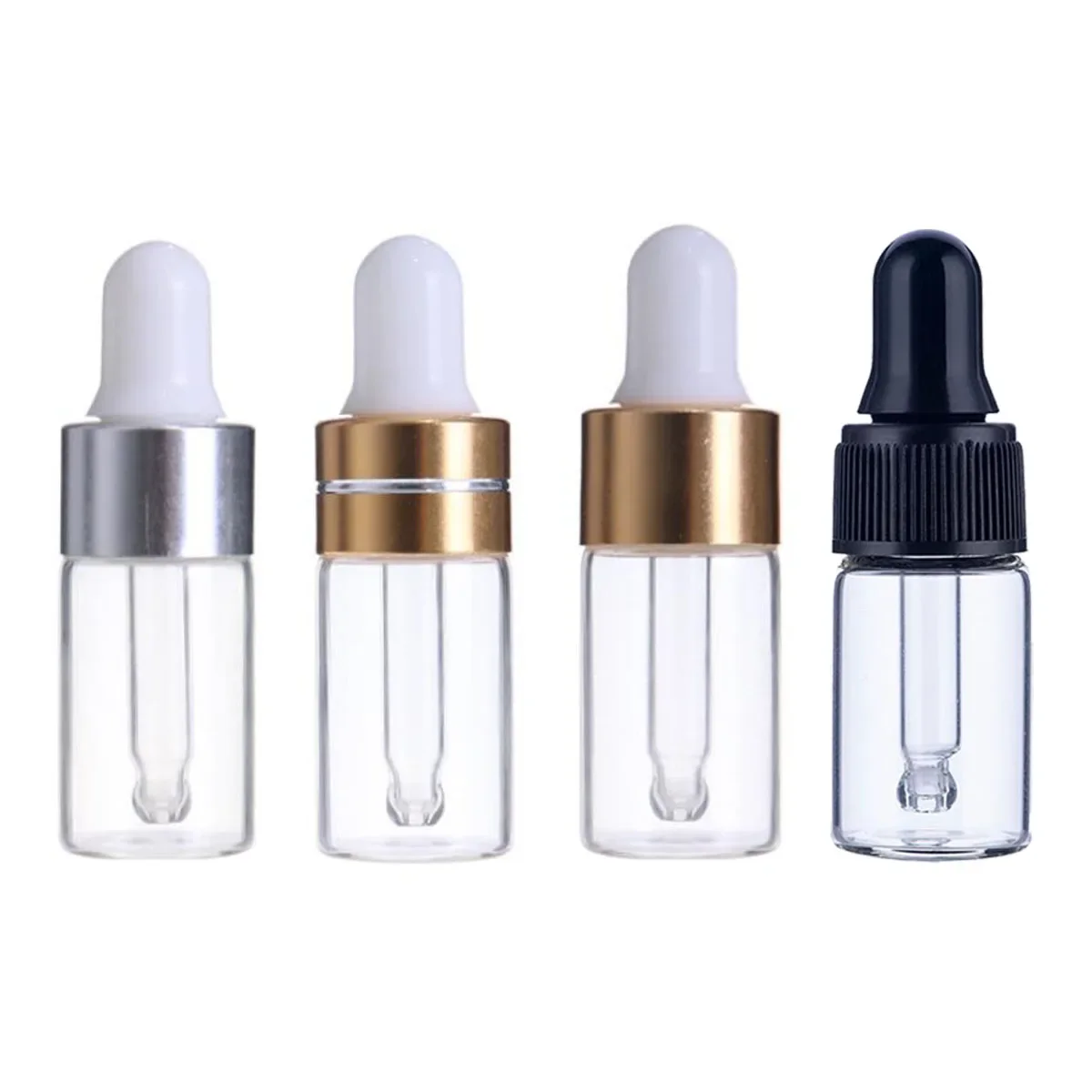 10 X 1/2/3/5 ML Clear Glass Dropper Bottles With Pipettes Refillable Empty Essential Oil Bottles Mini Eye Drop Sample Perfume
10 X 1/2/3/5 ML Clear Glass Dropper Bottles With Pipettes Refillable Empty Essential Oil Bottles Mini Eye Drop Sample Perfume