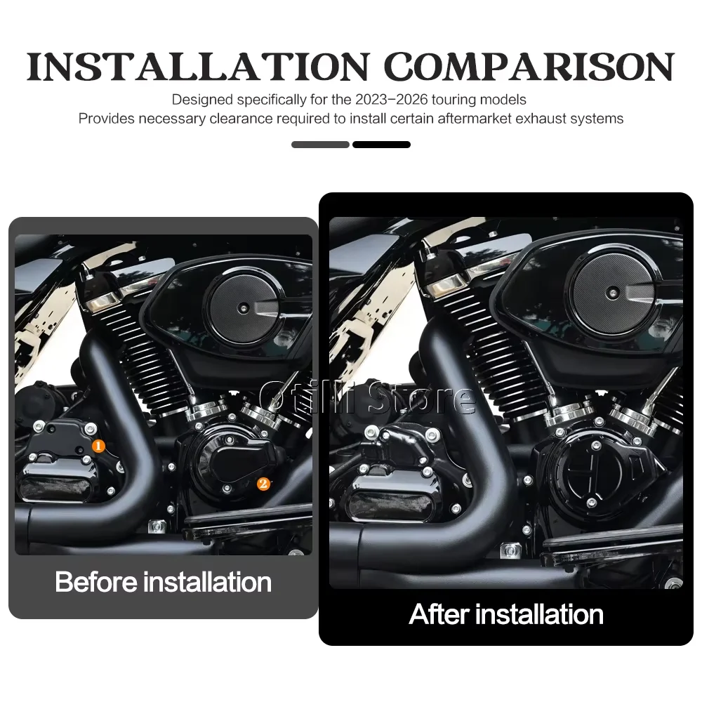 New For Softail Low Rider ST Breakout Street Bob Motorcycle CNC Timer & Cam Sensor Cover Protection For Road Glide FLTRX CVO SE
New For Softail Low Rider ST Breakout Street Bob Motorcycle CNC Timer & Cam Sensor Cover Protection For Road Glide FLTRX CVO SE