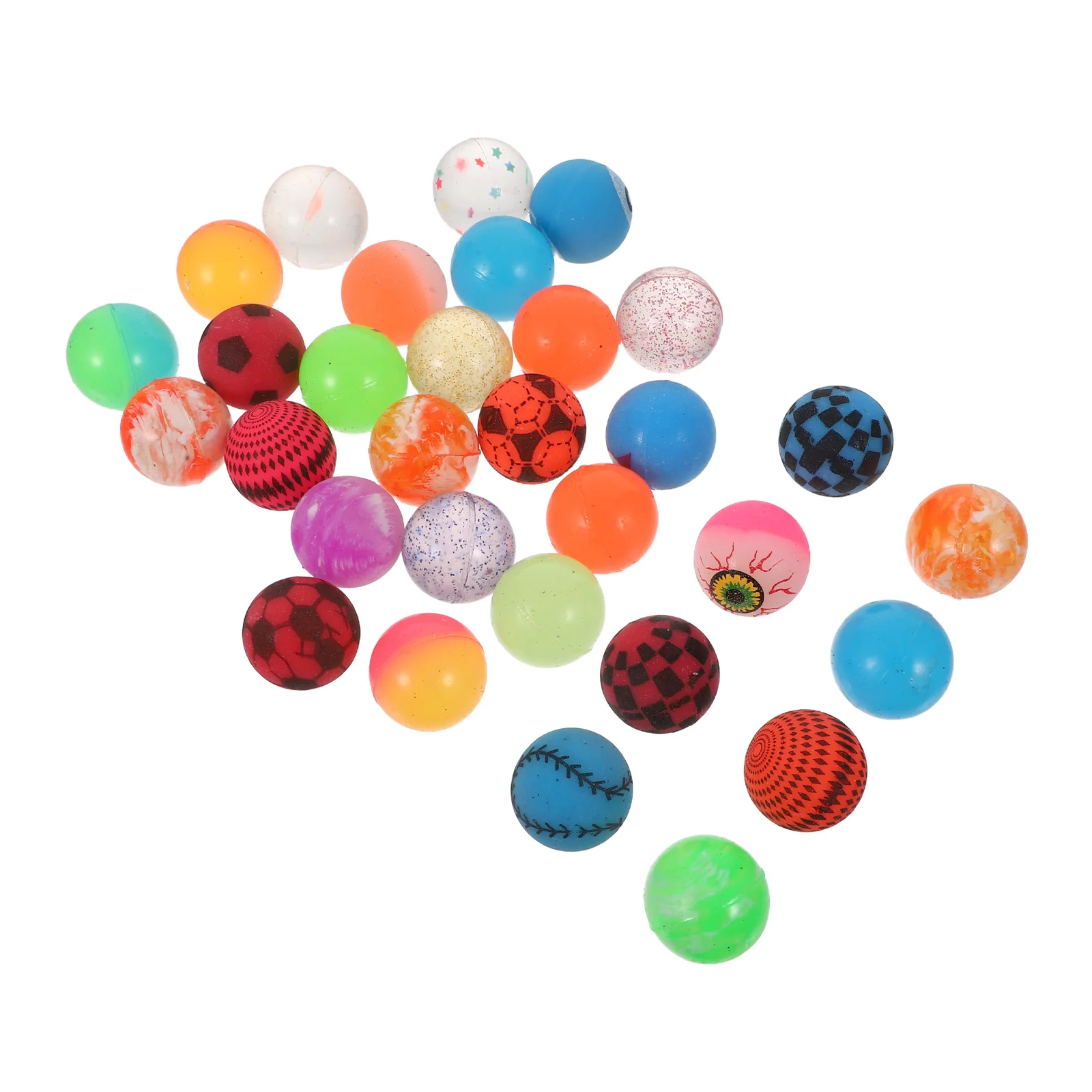 30Pcs Bouncy Balls Smooth Surface Bounce Balls Kids Educational Play Stress Relief Children Rubber Toy Anti-Stress Toys
30Pcs Bouncy Balls Smooth Surface Bounce Balls Kids Educational Play Stress Relief Children Rubber Toy Anti-Stress Toys