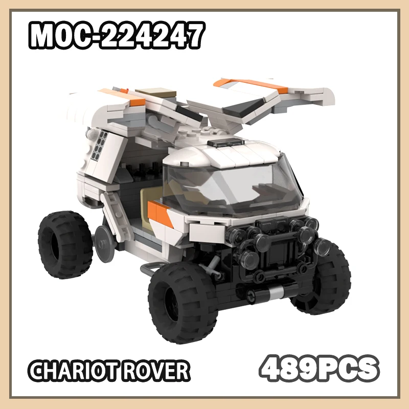 MOC-224247 Научная фантастика Космическая колесница Rover Строительный блок в сборе Набор моделей автомобилей для исследования космоса Креативные подарки 489 шт.
MOC-224247 Научная фантастика Космическая колесница Rover Строительный блок в сборе Набор моделей автомобилей для исследования космоса Креативные подарки 489 шт.