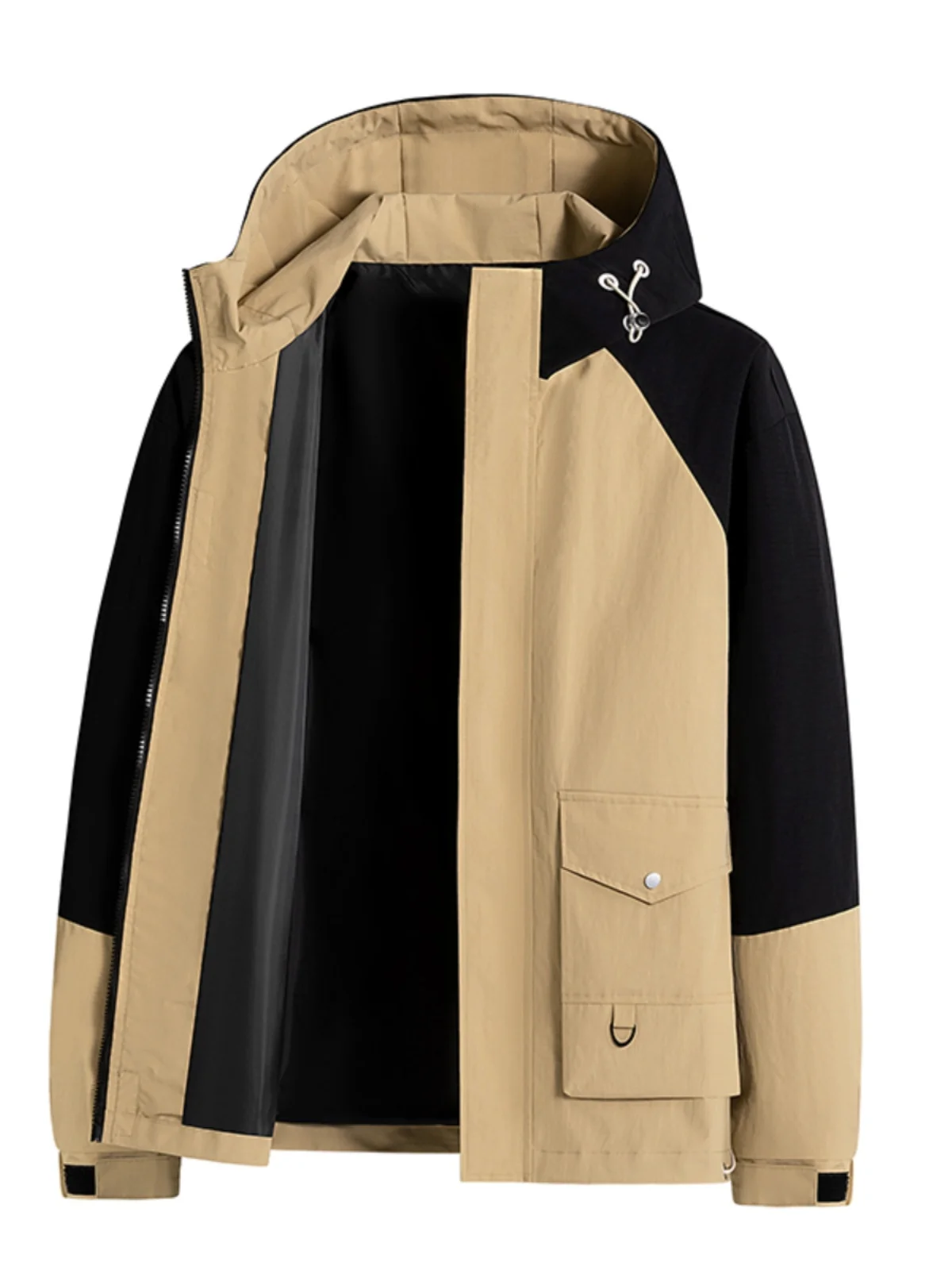 Новая осенне-зимняя мужская куртка с капюшоном, модная брендовая свободная универсальная рабочая куртка, ветровка с цветными вставками для активного отдыха
Новая осенне-зимняя мужская куртка с капюшоном, модная брендовая свободная универсальная рабочая куртка, ветровка с цветными вставками для активного отдыха