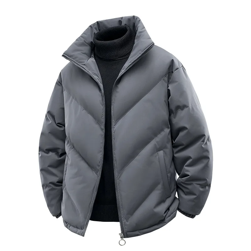 Stand Collar Parkas Thickened Warm Fashion Casual Style High Quality Comfortable Unisex Masculinas Wind-Resistant Men's Clothing
Stand Collar Parkas Thickened Warm Fashion Casual Style High Quality Comfortable Unisex Masculinas Wind-Resistant Men's Clothing