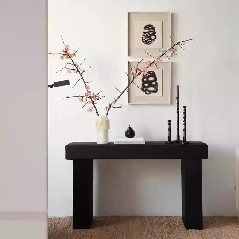 Modern Premium Console Table Minimalist Aesthetic Wabi Sabi Rectangle Console Table Porch Entrance Woonkamer Tafel Furniture
Modern Premium Console Table Minimalist Aesthetic Wabi Sabi Rectangle Console Table Porch Entrance Woonkamer Tafel Furniture