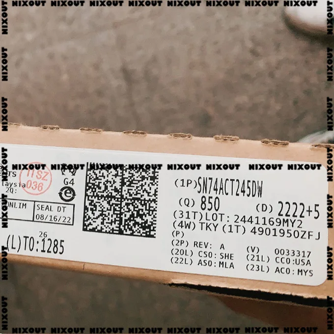 100PCS~500PCS/LOT SN74ACT245DW SN74ACT245 ACT245 SOP-20 Promise 100% original authentic
100PCS~500PCS/LOT SN74ACT245DW SN74ACT245 ACT245 SOP-20 Promise 100% original authentic