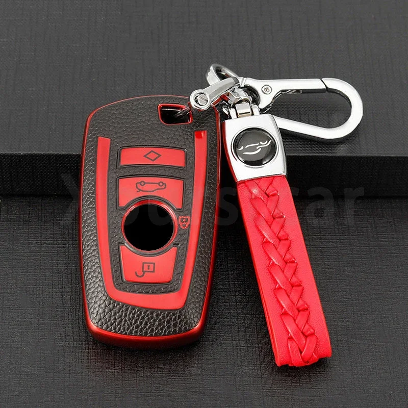1pcs TPU Leather Car Key Case Cover Shell Fob Bag for Bmw F20 F30 G20 F31 F34 F10 G30 F11 X3 F25 X4 I3 M3 M4 1 3 5 Series Access
1pcs TPU Leather Car Key Case Cover Shell Fob Bag for Bmw F20 F30 G20 F31 F34 F10 G30 F11 X3 F25 X4 I3 M3 M4 1 3 5 Series Access