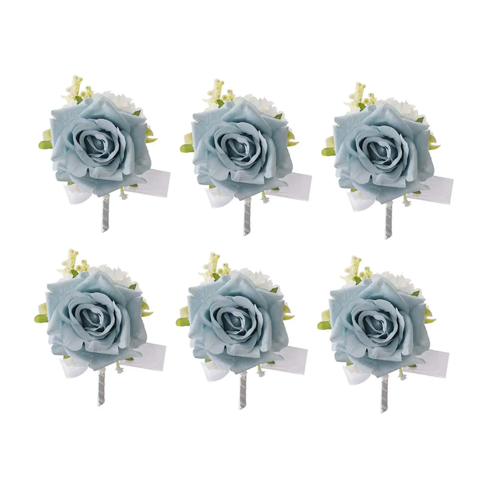 6x Wedding Flower Boutonniere Groomsmen Versatile Artificial Flower for Party Photo Prop Valentine's Day Anniversary Ceremony
6x Wedding Flower Boutonniere Groomsmen Versatile Artificial Flower for Party Photo Prop Valentine's Day Anniversary Ceremony