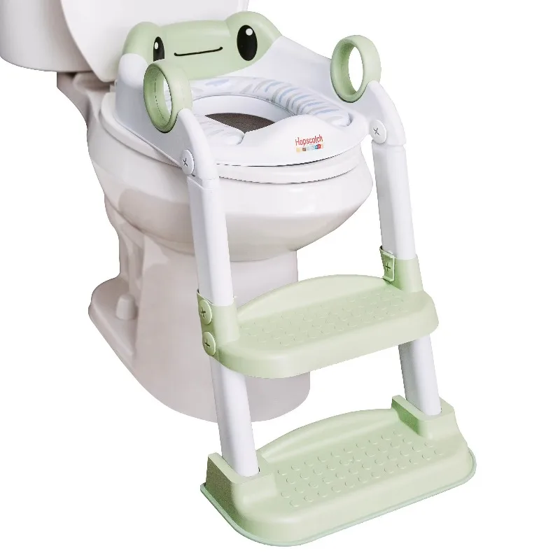 Hopscotch Lane Frog Character Step up Potty - Toddler Toilet Seat with Ladder, Children 12+ Months
Hopscotch Lane Frog Character Step up Potty - Toddler Toilet Seat with Ladder, Children 12+ Months