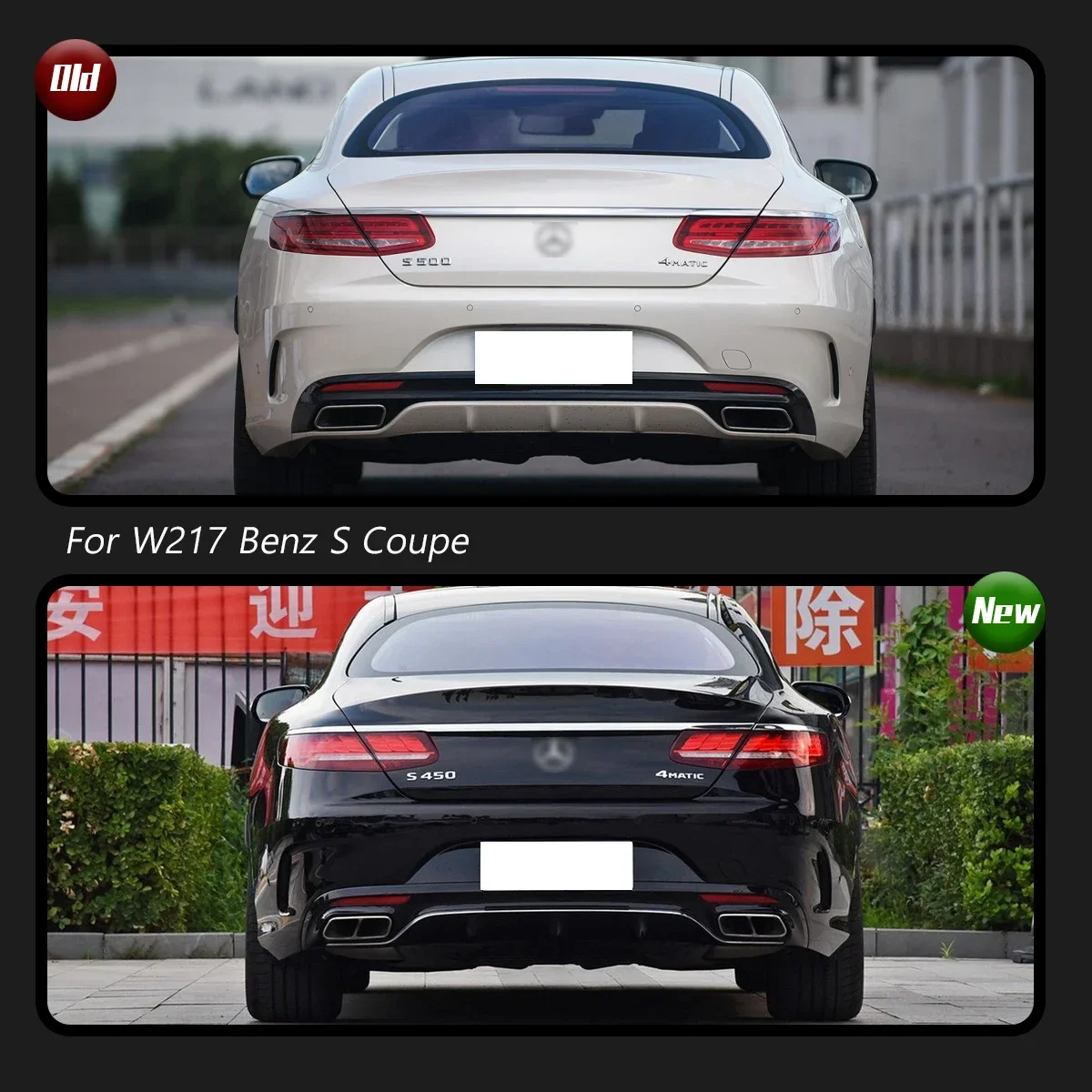 TYPY Car For Benz S Class Coupe W217 Taillight 2014-2018 Upgrade Modified DRL Dynamic Turn Signal LED Taillight Auto Accessories
TYPY Car For Benz S Class Coupe W217 Taillight 2014-2018 Upgrade Modified DRL Dynamic Turn Signal LED Taillight Auto Accessories