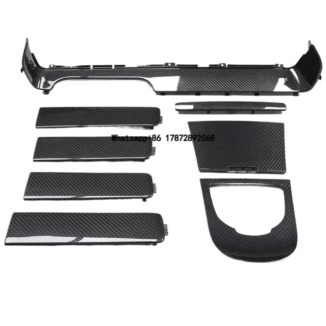 For G63 W464 Dry Carbon Interior Trims Console Panel Cover Dashboard 8Pcs Style
For G63 W464 Dry Carbon Interior Trims Console Panel Cover Dashboard 8Pcs Style