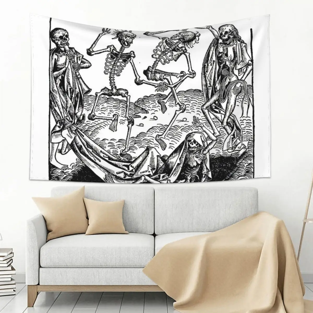 Danse macabre - Michael Wolgemut Tapestry Tapete For The Wall Room Decorations Decoration Home Tapestry
Danse macabre - Michael Wolgemut Tapestry Tapete For The Wall Room Decorations Decoration Home Tapestry