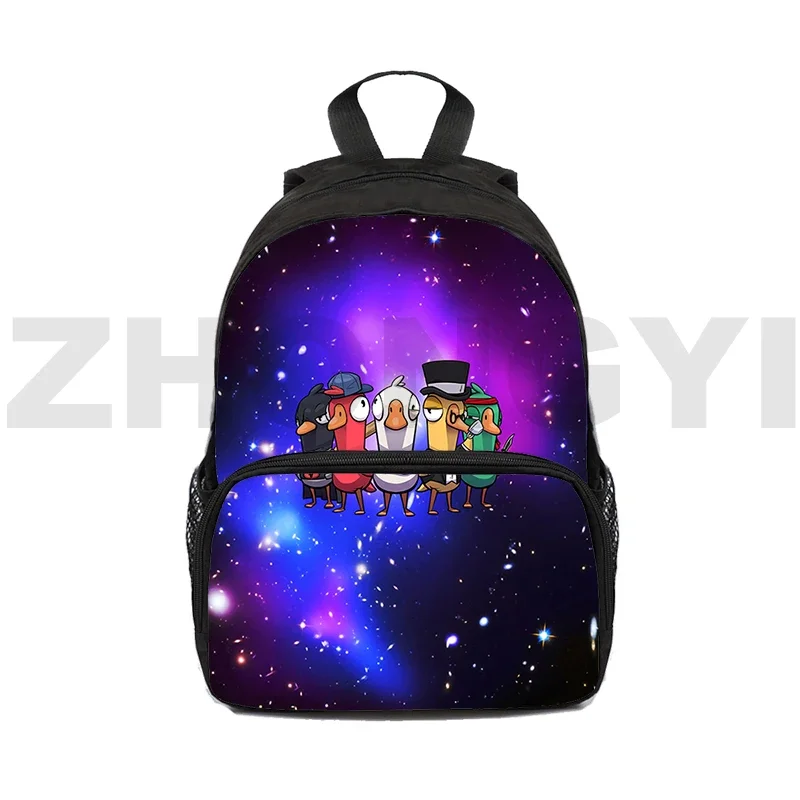 New Fashion Mens Goose Goose Duck 3D Backpacks 12/16 Inch Anime Children School Bag Female Shoulder Bag Bookbag Travel Sac A Dos
New Fashion Mens Goose Goose Duck 3D Backpacks 12/16 Inch Anime Children School Bag Female Shoulder Bag Bookbag Travel Sac A Dos