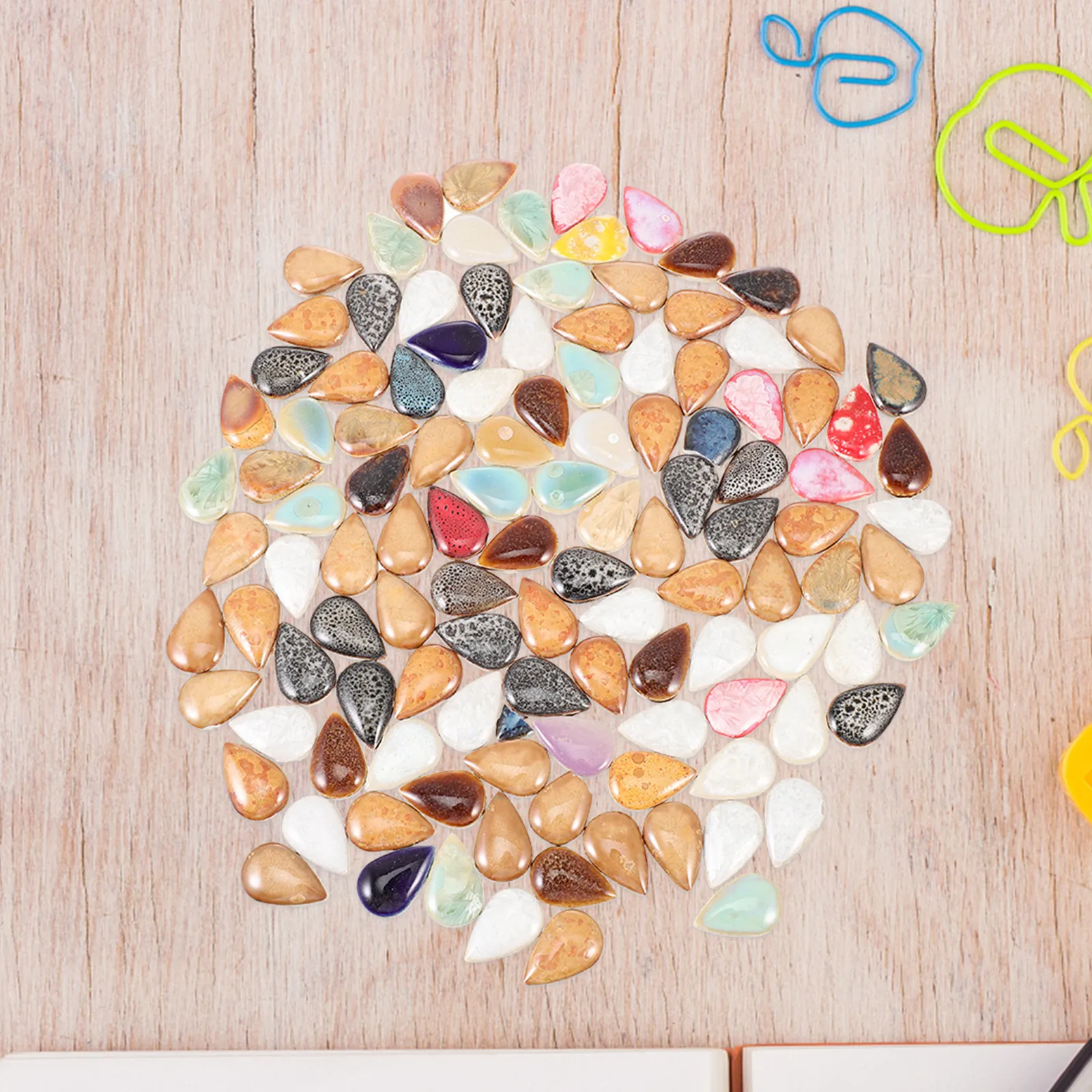 1 Bag Glazed Ceramic Mosaic Pieces DIY Craft Tiles for Home Garden Decoration Art Projects Creative Accessories
1 Bag Glazed Ceramic Mosaic Pieces DIY Craft Tiles for Home Garden Decoration Art Projects Creative Accessories