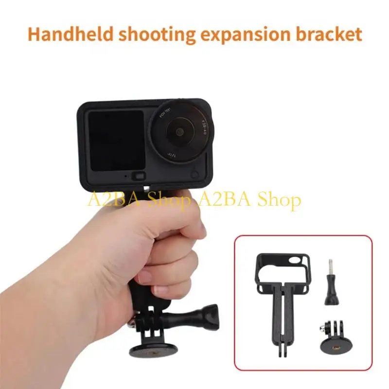 A2BA Ergonomic Handheld Grip Mount for Action 6 Camera Lightweight Construction Black
A2BA Ergonomic Handheld Grip Mount for Action 6 Camera Lightweight Construction Black
