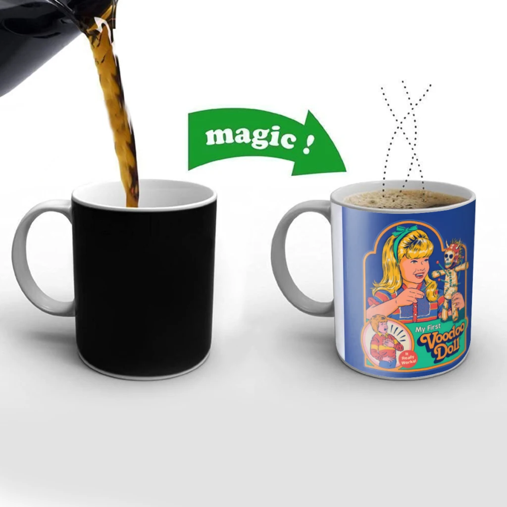 My First Voodoo Doll Creativity Change Color Chang mug Ceramic mug Hot Coffee Cup Breakfast Cup Mug Friend Gift
My First Voodoo Doll Creativity Change Color Chang mug Ceramic mug Hot Coffee Cup Breakfast Cup Mug Friend Gift