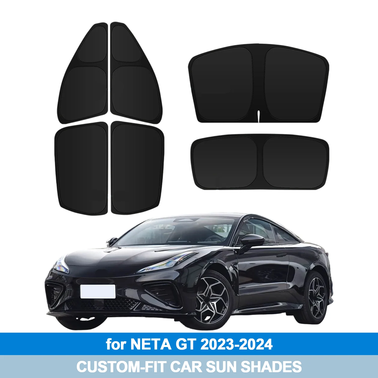 For NETA GT 2023-2024 Windshield Sun Shade Side Window Shades Cover Sun Visor Shield Privacy Protection
For NETA GT 2023-2024 Windshield Sun Shade Side Window Shades Cover Sun Visor Shield Privacy Protection