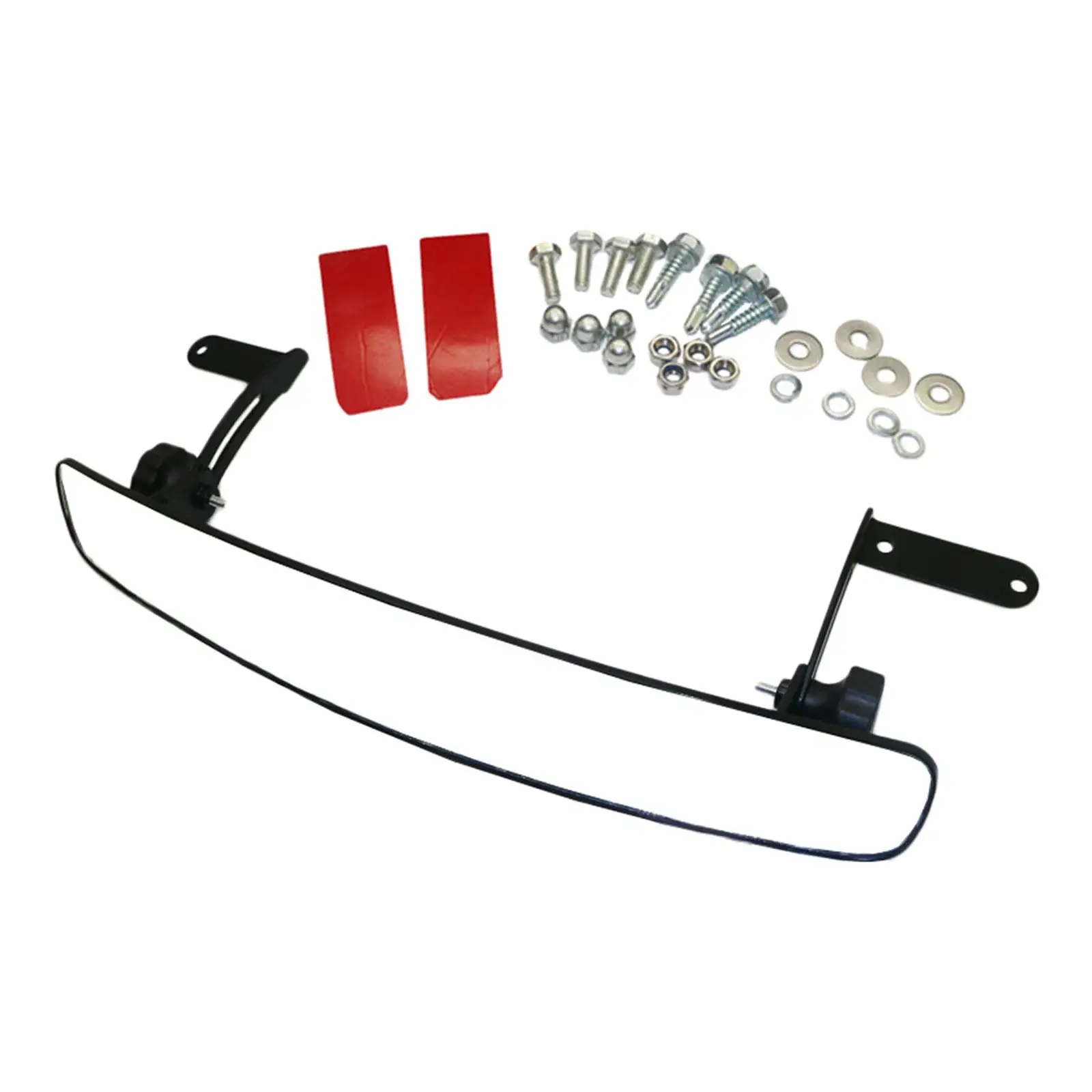 Black Golf Cart Rear View Mirror Easy to Install Replaces Spare Parts 42.5cmx7cm Club Car Accessories Clear Image Central Mirror
Black Golf Cart Rear View Mirror Easy to Install Replaces Spare Parts 42.5cmx7cm Club Car Accessories Clear Image Central Mirror