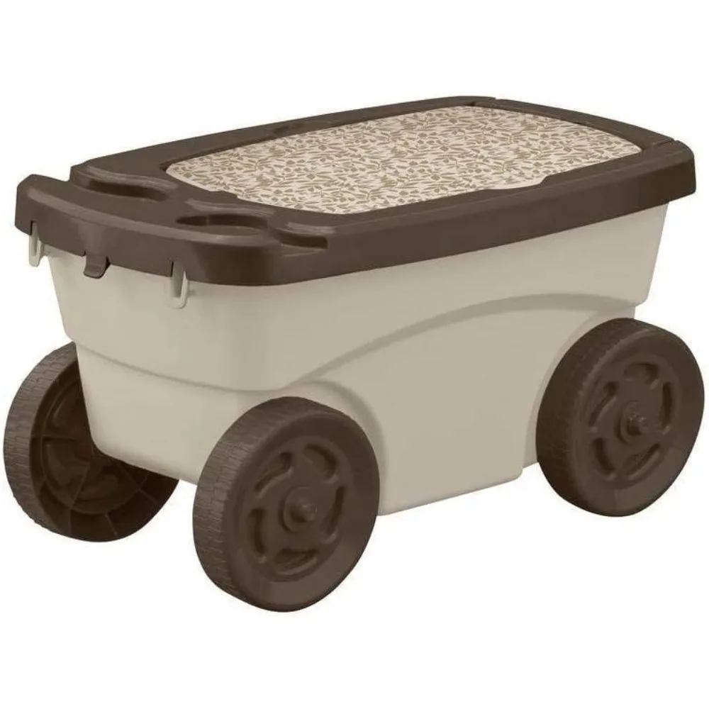 Portable 12.25 x 13 Inch Resin Multipurpose Garden Scooter Cart, Constructed of durable plastic that will last for years
Portable 12.25 x 13 Inch Resin Multipurpose Garden Scooter Cart, Constructed of durable plastic that will last for years