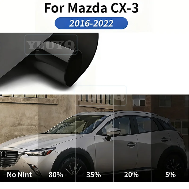 For Mazda CX3 2016-2022 CX-3 Car Side Window Foil Accessories Film Glass Tint Explosion Solar Protection UV % Protector Sticker
For Mazda CX3 2016-2022 CX-3 Car Side Window Foil Accessories Film Glass Tint Explosion Solar Protection UV % Protector Sticker