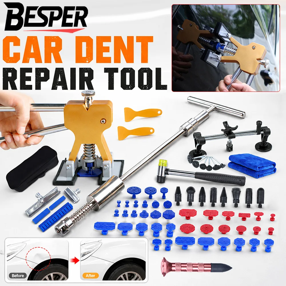 71/54/28/18Pcs Paintless Car Dent Puller Kit Auto Body Sheet Metal Dent Removal Repair Hand Tools Automobile Accessories
71/54/28/18Pcs Paintless Car Dent Puller Kit Auto Body Sheet Metal Dent Removal Repair Hand Tools Automobile Accessories