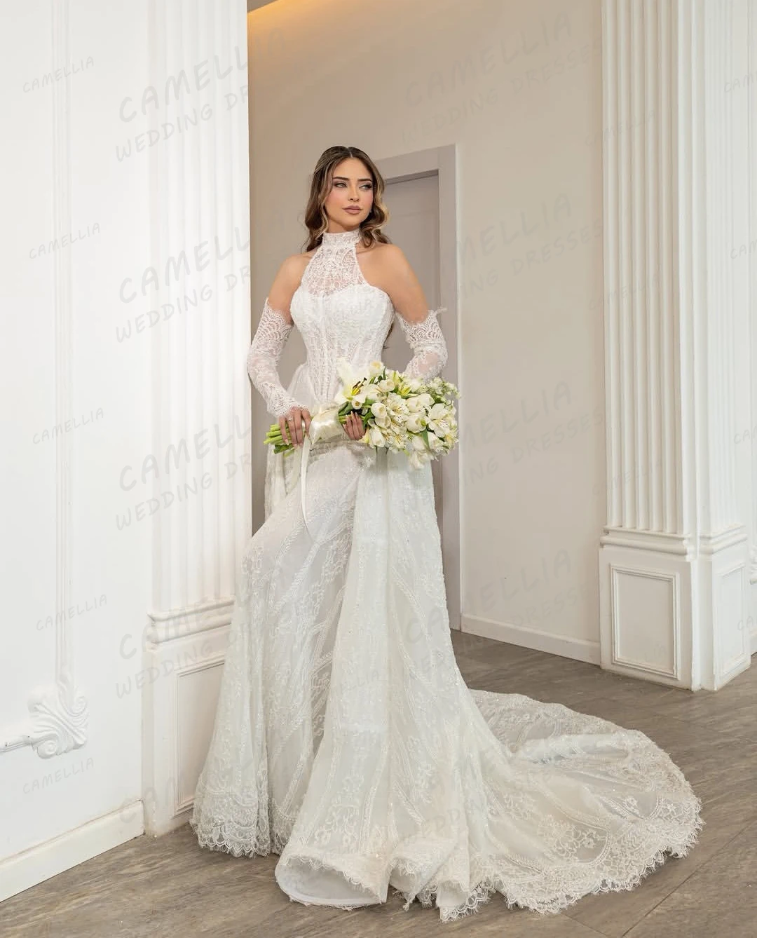 Classic Appliques Wedding Dresses Women's A Line Bridal Gowns Boho Lace Sweetheart Vestidos De Novia Customized Elegant Gala
Classic Appliques Wedding Dresses Women's A Line Bridal Gowns Boho Lace Sweetheart Vestidos De Novia Customized Elegant Gala