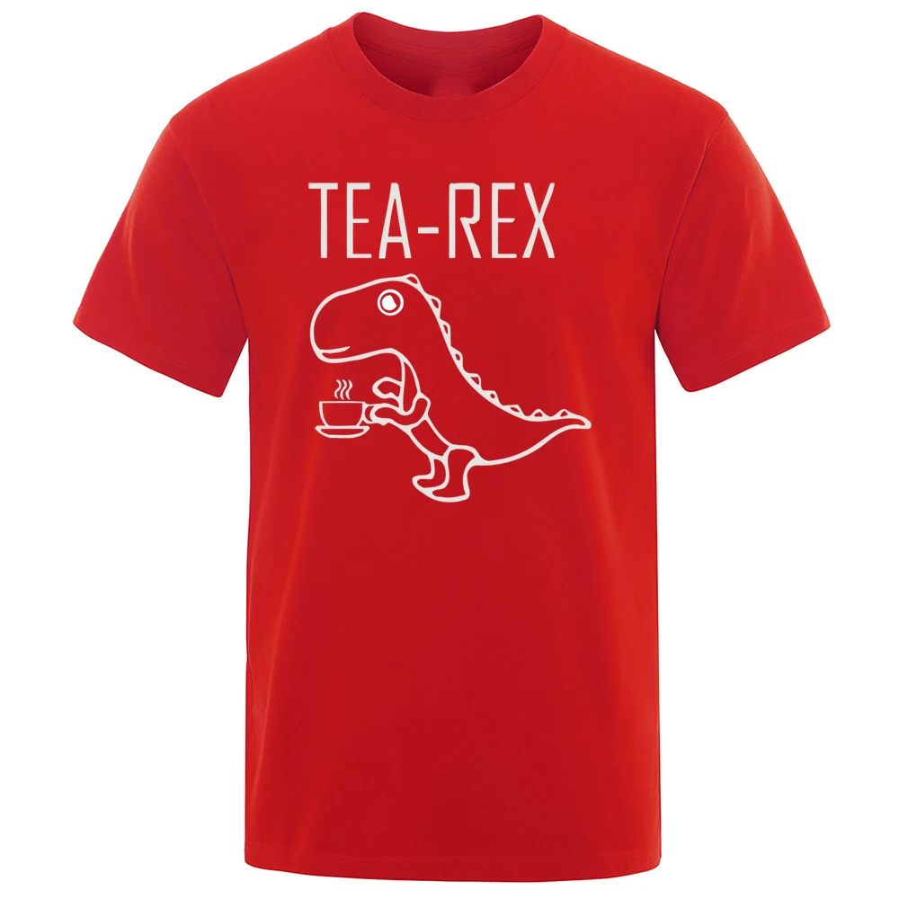 Men's and Women's T-shirts Fun Rex Tea T-shirt with Dinosaur Drink and coffee Stylish casual T-shirt High quality streetwear
Men's and Women's T-shirts Fun Rex Tea T-shirt with Dinosaur Drink and coffee Stylish casual T-shirt High quality streetwear