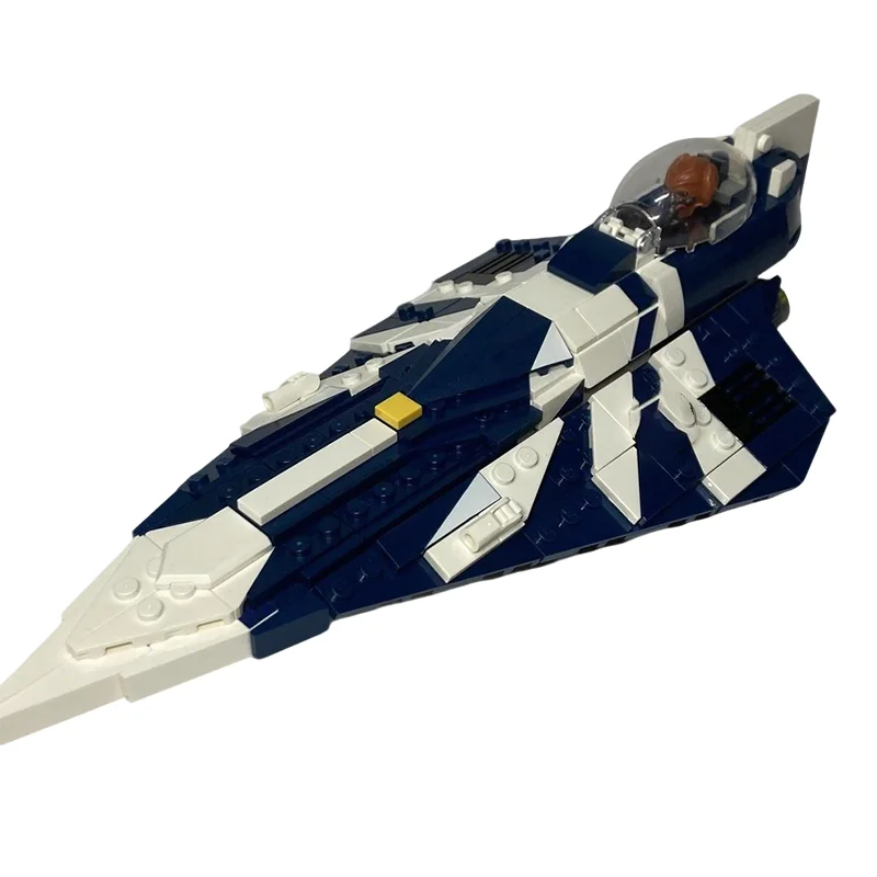 325pcs MOC Plo Koon S Modular Delta 7 Starfighter Star Battle Model Building Blocks Architecture Toys Christmas Gifts Education
325pcs MOC Plo Koon S Modular Delta 7 Starfighter Star Battle Model Building Blocks Architecture Toys Christmas Gifts Education