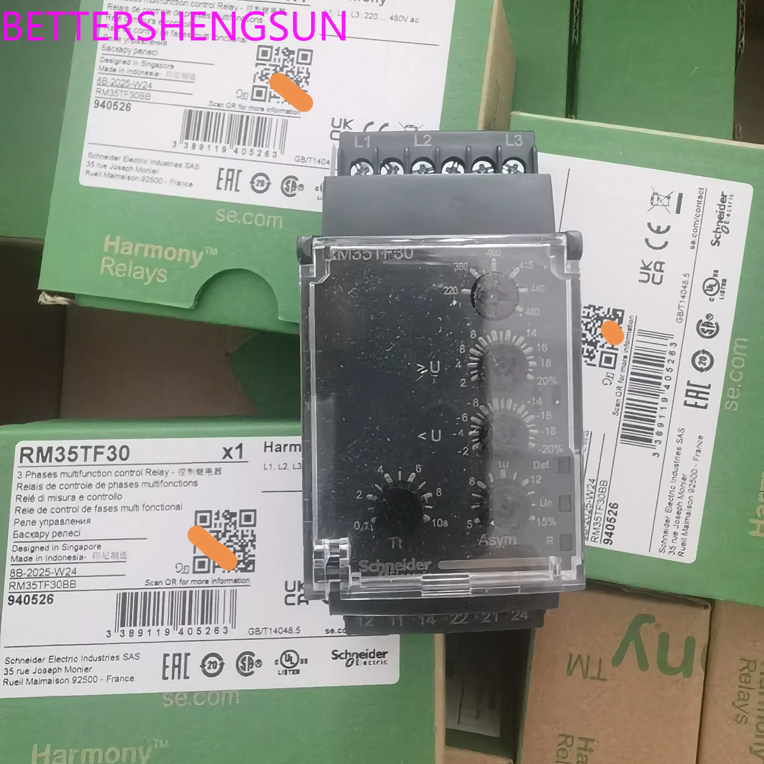 RM35TF30 phase sequence relay three phase power supply control relay
RM35TF30 phase sequence relay three phase power supply control relay