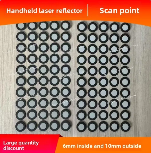 A handheld 3D scanner with 1000 high-reflective marking pens, with an outer range of 10mm from the center.
A handheld 3D scanner with 1000 high-reflective marking pens, with an outer range of 10mm from the center.