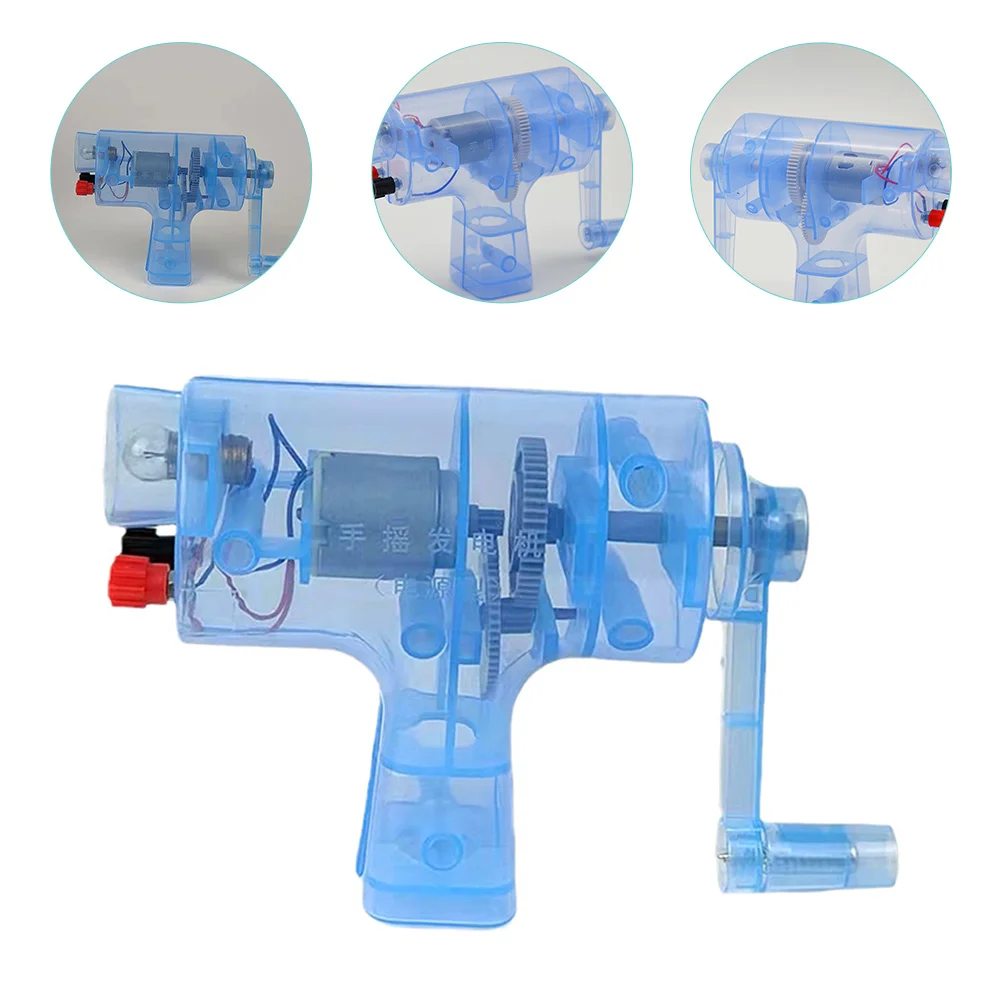 Hand Generator DIY Model Education Science Kit Electricity Crank Dynamo Portable Plastic Primary School
Hand Generator DIY Model Education Science Kit Electricity Crank Dynamo Portable Plastic Primary School