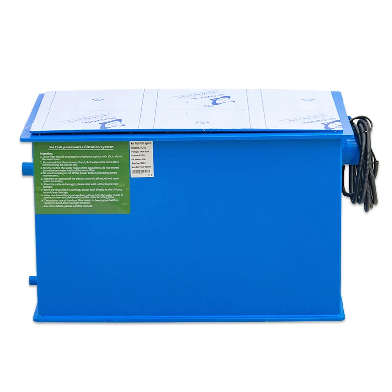 RAS Garden Pond Filter 5000L/H Koi Fish Pond Aquarium Bio Media Filter System UV Light Aquaculture Filtration Equipment
RAS Garden Pond Filter 5000L/H Koi Fish Pond Aquarium Bio Media Filter System UV Light Aquaculture Filtration Equipment