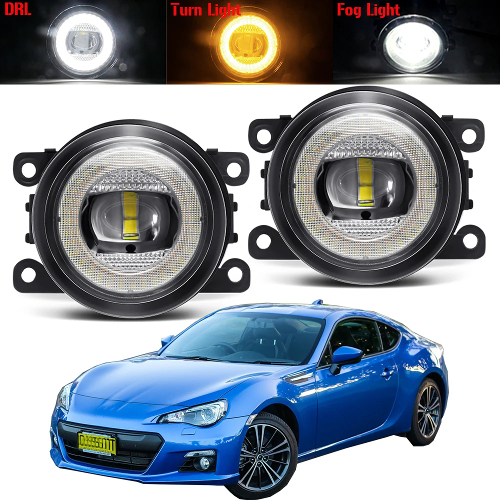 3in1 Design Car LED Fog Light Assembly 30W H11 Angel Eye DRL Fog Turn Signal Daytime Running Lamp 12V For Subaru BRZ 2013-2018
3in1 Design Car LED Fog Light Assembly 30W H11 Angel Eye DRL Fog Turn Signal Daytime Running Lamp 12V For Subaru BRZ 2013-2018
