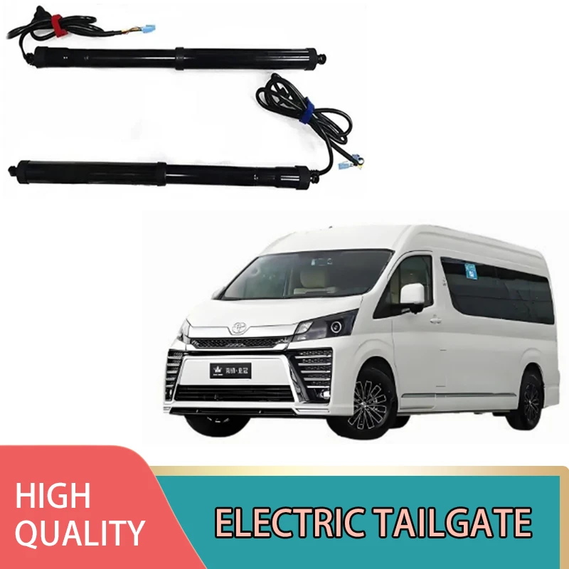 Electric tailgate modification for Toyota Hiace 2013-2022, including an electric tailgate upgrade kit for automatic lift and rea
Electric tailgate modification for Toyota Hiace 2013-2022, including an electric tailgate upgrade kit for automatic lift and rea